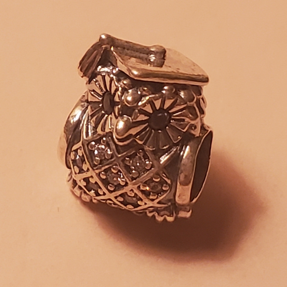 Pandora Graduate Owl Charm
